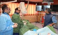 216 مورد عمل آنژیوپلاستی و 806 مورد عمل آنژیوگرافی در بیمارستان شهید بهشتی انجام شد